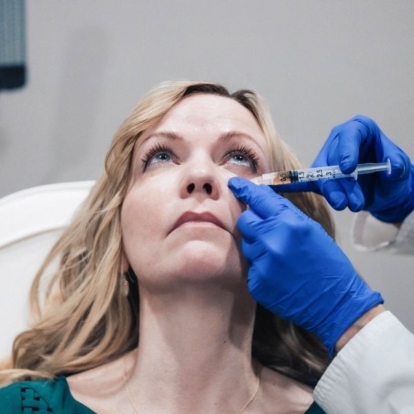 PRP Injections under eyes